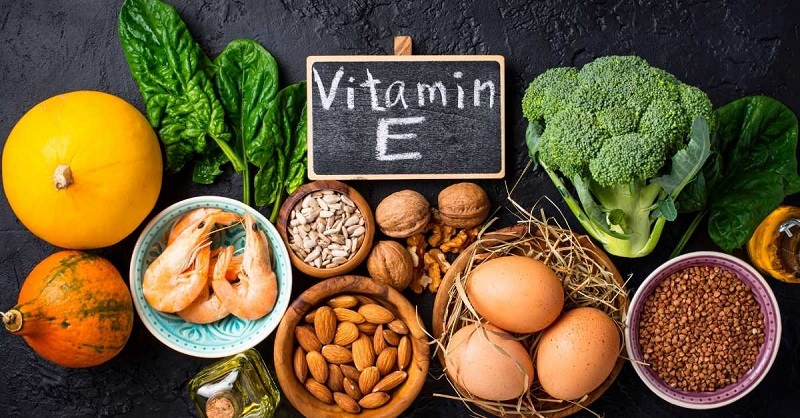 Bổ sung nhiều vitamin E có trong các loại thực phẩm