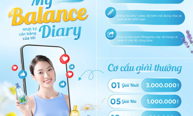MINIGAME: “MY BALANCE DIARY” – VIẾT NÊN CÂU CHUYỆN CÂN BẰNG CỦA RIÊNG BẠN!